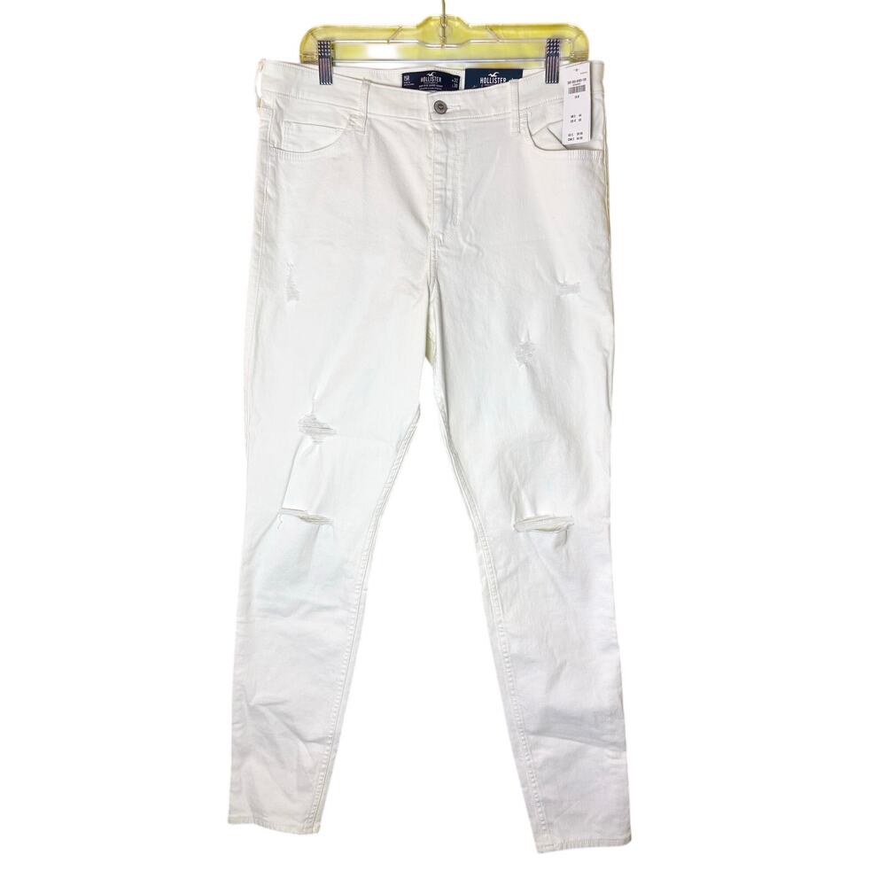 Hollister Women's High-Rise Super Skinny Distressed Jeans